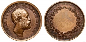 Szwecja, medal nagrodowy Szwedzkiego Związku Łowców, po roku 1890