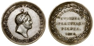 Polska, Medal na pamiątkę śmierci cara Aleksandra I, 1826
