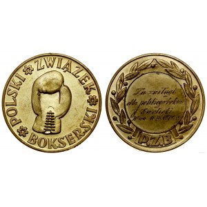 Polska, medal nagrodowy, 1958, Warszawa