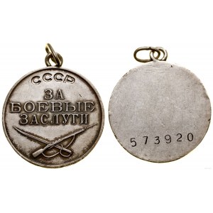 Rosja, Medal „Za zasługi bojowe”, po 1943