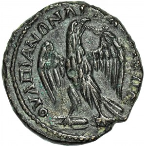 Cesarstwo Rzymskie, monety prowincjonalne, Miasto Anchialos w Tracji, Gordian III (August 238-244 ne) i Trankwilina (żona Gordiana III), 5 Assaria