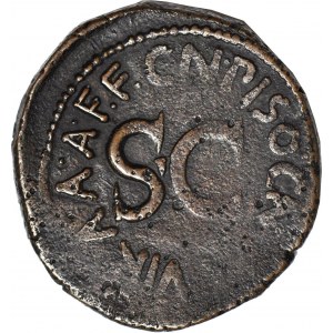 Cesarstwo Rzymskie, August (27 pne – 14 ne), Zarządca Cn. Piso Cn.f. (15 pne), As, mennica Rzym