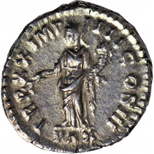 Cesarstwo Rzymskie, Marek Aureliusz (August 161- 186 ne), Denar 166 ne, mennica Rzym