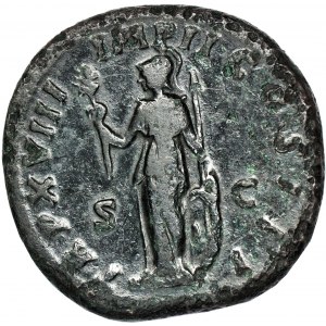 Cesarstwo Rzymskie, Marek Aureliusz (August 161- 186 ne), Sesterc, mennica Rzym