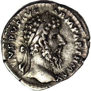 Cesarstwo Rzymskie, Lucjusz Werus (August 161-169 ne), Denar 167 ne, mennica Rzym