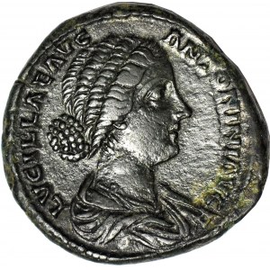 Cesarstwo Rzymskie, Lucilla (córka Marka Aureliusza, żona Lucjusza Werusa 161-169 ne), Sesterc, mennica Rzym