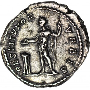 Cesarstwo Rzymskie, Septymiusz Sewer (August 193-211 ne), Denar 200-201 ne, mennica Rzym