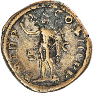 Cesarstwo Rzymskie, Aleksander Sewer (August 222-235 ne), Sesterc 231 ne, mennica Rzym