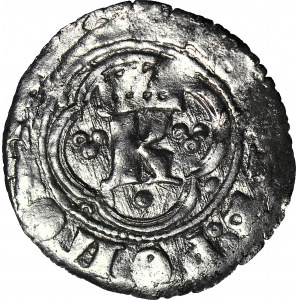 RRR-, Kazimierz III Wielki, Kwartnik ruski 1370-72, Lwów, nienotowany