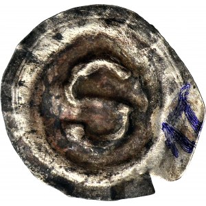 RR-, Siemowit III 1359-1381 lub Siemowit IV 1381-1426, Brakteat, Mazowsze - Płock lub Kujawy