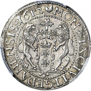RR-, Sigismund III Vasa, Ort 1612 Gdansk, rare variety