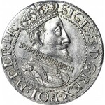 R-, Zygmunt III Waza, Ort 1613, Gdańsk, R3, bez kulek po bokach krzyża