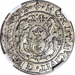 Zygmunt III Waza, Ort 1623/4 Gdańsk