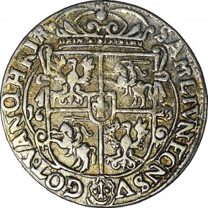 R-, Zygmunt III Waza, Ort 1623, Bydgoszcz, kokardy, R3