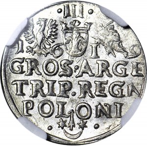 Zygmunt III Waza, Trojak Kraków 1619
