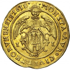 RR-, Władysław IV Waza, Dukat 1638, Toruń, R4