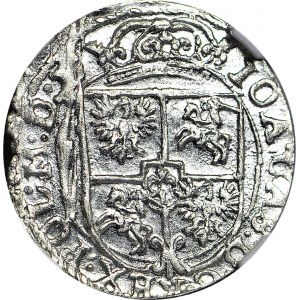 RR-, Jan Kazimierz, Półtorak 1652, Wilno, błąd 06 zamiast 60 w jabłku, R6