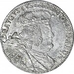 RR-, August III Sas, Dwuzłotówka (8 groszy) b. rzadki rocznik 1761, T.20mk, R7