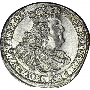 R-, August III Sas, Ort 1659, Gdańsk, menniczy