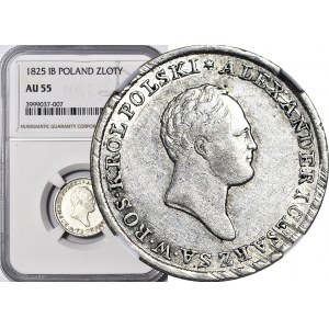 Królestwo Polskie, Aleksander I, 1 złoty 1825