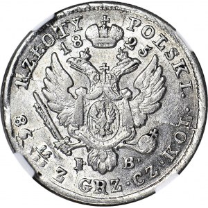 Królestwo Polskie, Aleksander I, 1 złoty 1825