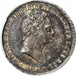 R-, Królestwo Polskie, Aleksander I, 1 złoty 1827 IB, mennicze