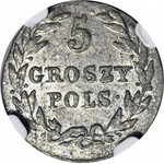 Królestwo Polskie, 5 groszy 1816, mennicze