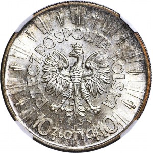 10 złotych 1939, Piłsudski, PERFEKCYJNY