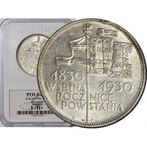 5 złotych 1930, Sztandar