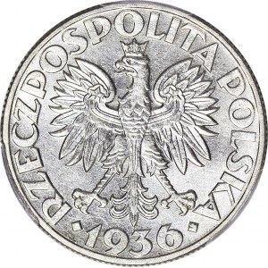 5 złotych 1936 Żaglowiec, menniczy