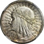 2 złote 1933, Głowa, ładna
