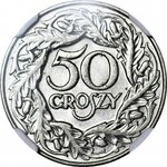 50 groszy 1923, piękne