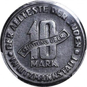 RR-, Getto, 10 Marek 1943 Mg, bez kropek na UBER