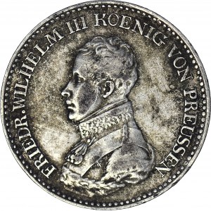 Niemcy, Prusy, Fryderyk Wilhelm III, talar 1818 D