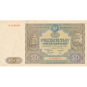 50 złotych 1946, ser. C