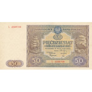 50 złotych 1946, ser. L