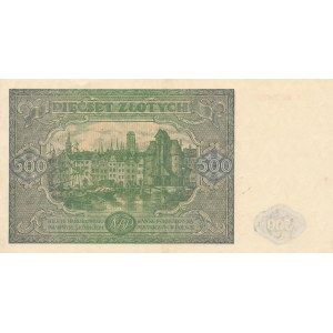 500 złotych 1946, ser. F
