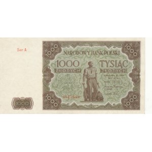 1000 złotych 1947, ser. A