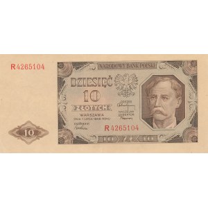 10 złotych 1948, ser. R