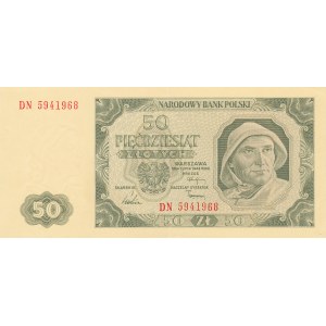 lot 2 szt. 50 złotych 1948, ser. DA, DN