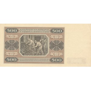 500 złotych 1948, ser. AK