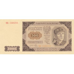 500 złotych 1948, ser. BE