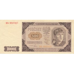 500 złotych 1948, ser. BS