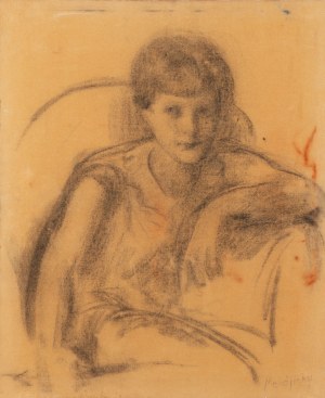 Maurycy (Maurice) Mędrzycki (Mendjizki) (1890 Łódź - 1951 St. Paul de Vance), Portret chłopca