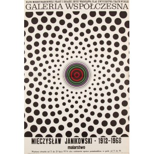 Roman Cieślewicz (1930 Lwów - 1996 Paryż), Plakat wystawy Mieczysława Janikowskiego, 1974