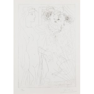 Pablo Picasso (1881 Malaga - 1973 Mougins), Balzak i młoda modelka