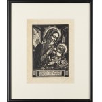 Stanisław Rolicz (1913 Mandżuria - 1997 Sopot), Madonna karmiąca, 1942