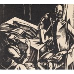 Władysław Lam (1893 Konjic - 1984 Gdańsk), Dysputa z teki 'Don Quijote', 1925