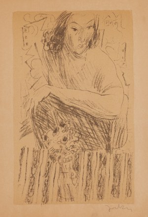 Andrzej Jurkiewicz (1907 Tłumacz - 1967 Warszawa), Portret kobiety