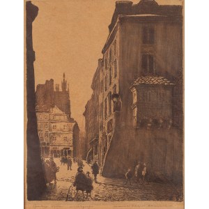 Zofia Stankiewicz (1862 Ryzhiv, Ukraina - 1955 Warszawa), Kamienica Książąt Mazowieckich, 1925